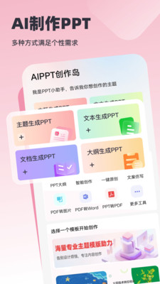 AiPPT创作岛