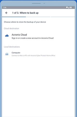 Acronis Mobile