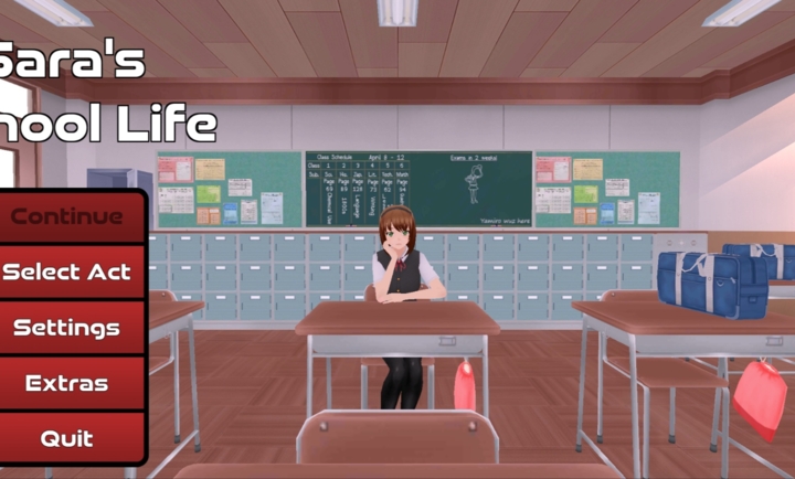 莎拉的校园生活