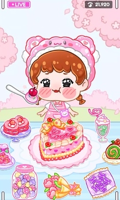 吃播女孩