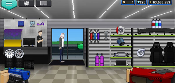 Pixel Car Racer