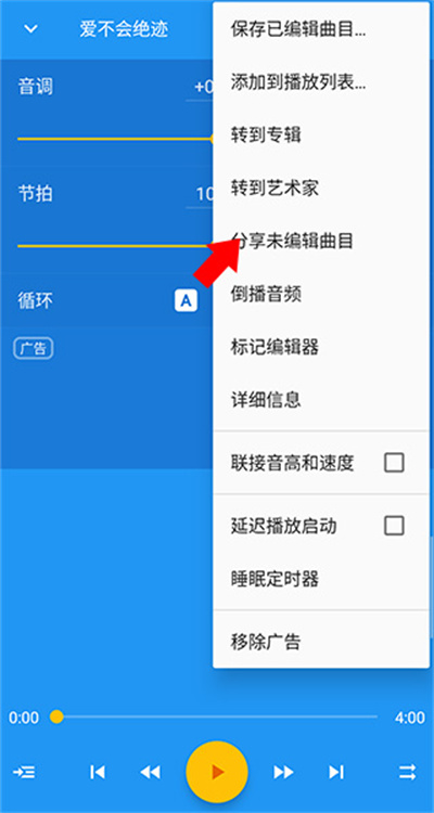 音乐速度变更器