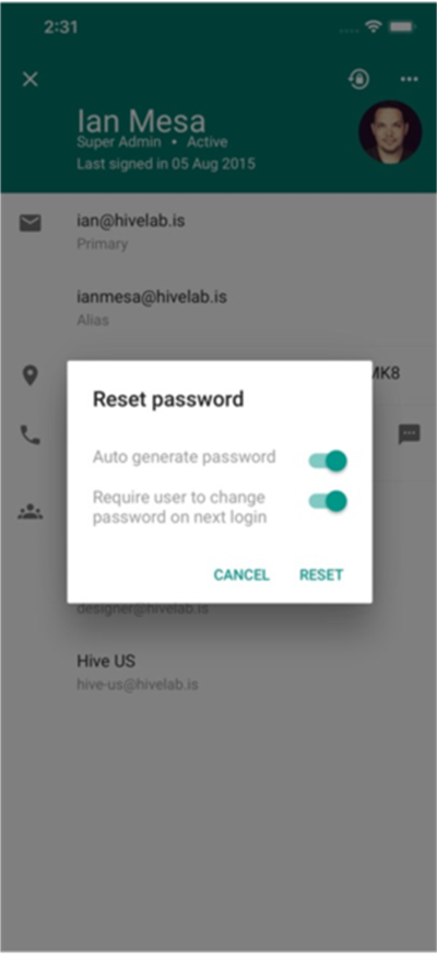 google帐号管理程序