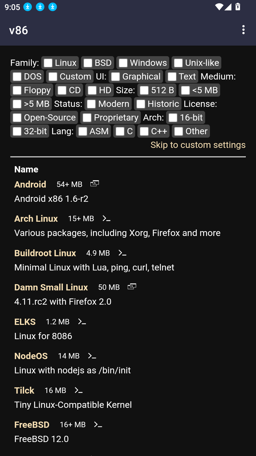 VMboxy x86