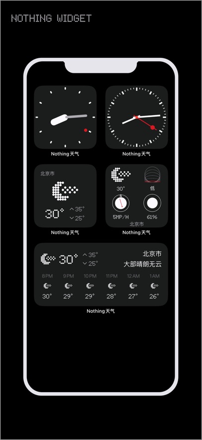 nothing天气